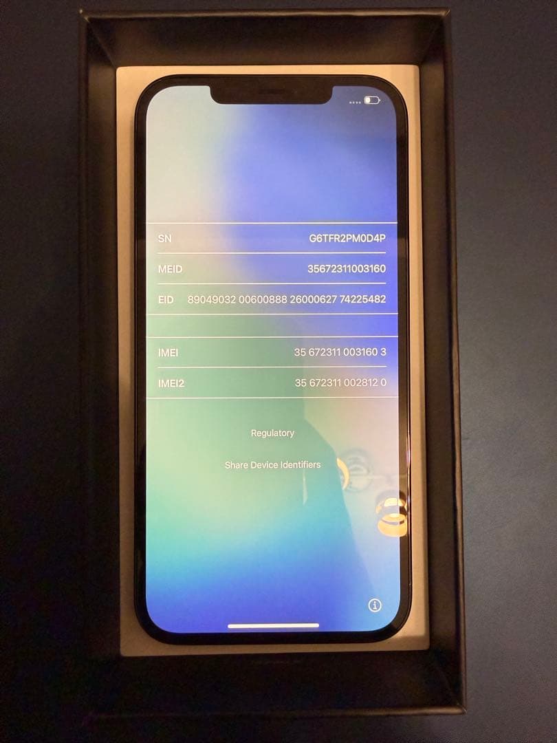 iPhone 12 Pro Max パシフィックブルー 256GB