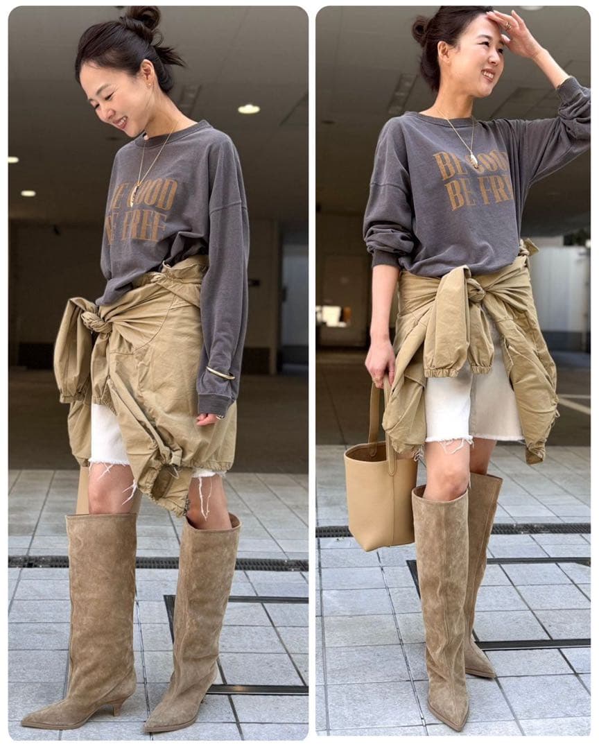 靴 L'Appartement ELENA IACHI 5CM HEEL BOOTS