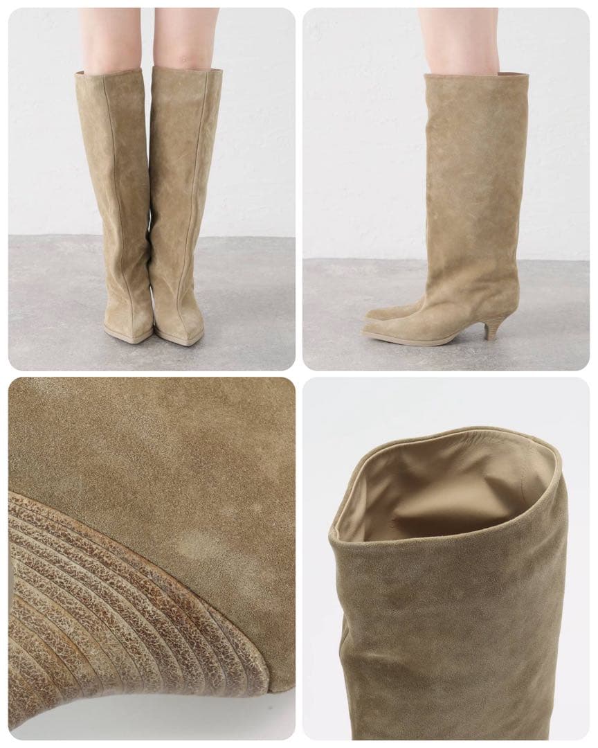 靴 L'Appartement ELENA IACHI 5CM HEEL BOOTS