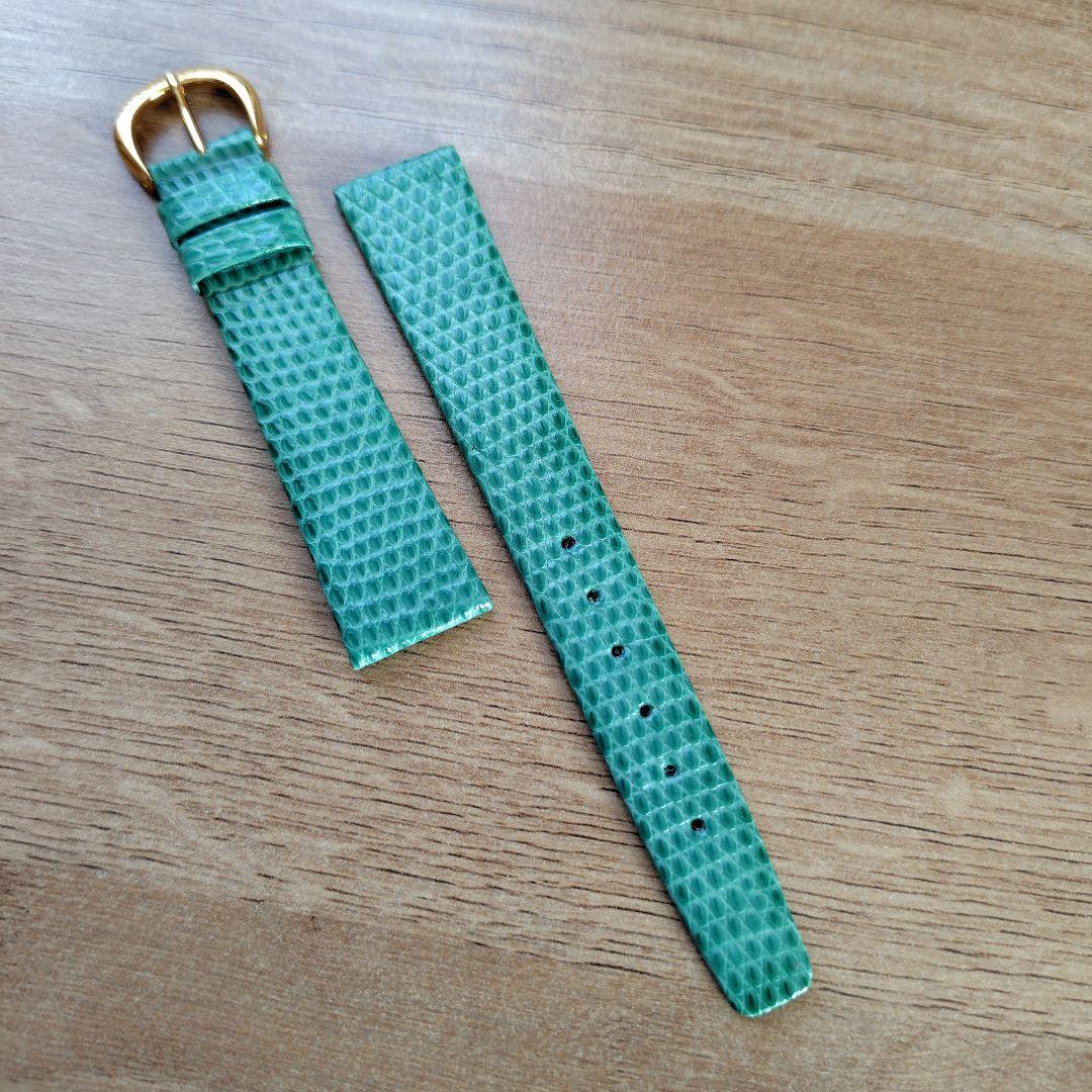 【希少】Tiffany & Co. ティファニーブルー ウォッチベルト　リザード