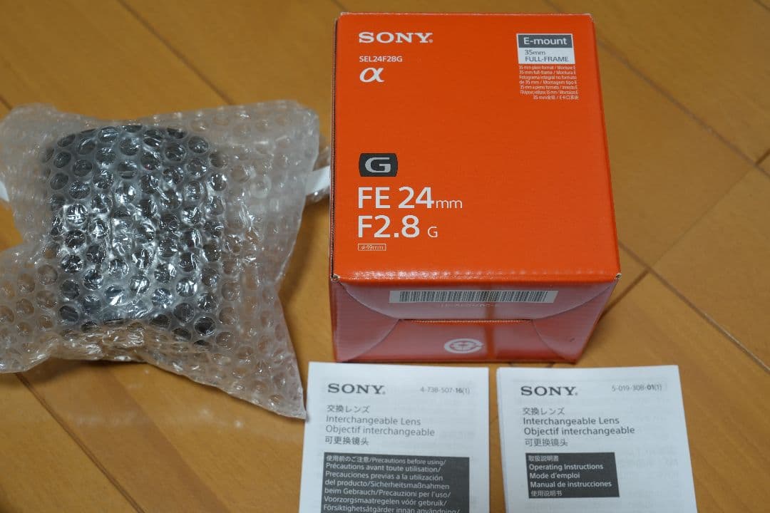 レンズ(単焦点) SONY FE24mm F2.8 G(SEL24F28G)