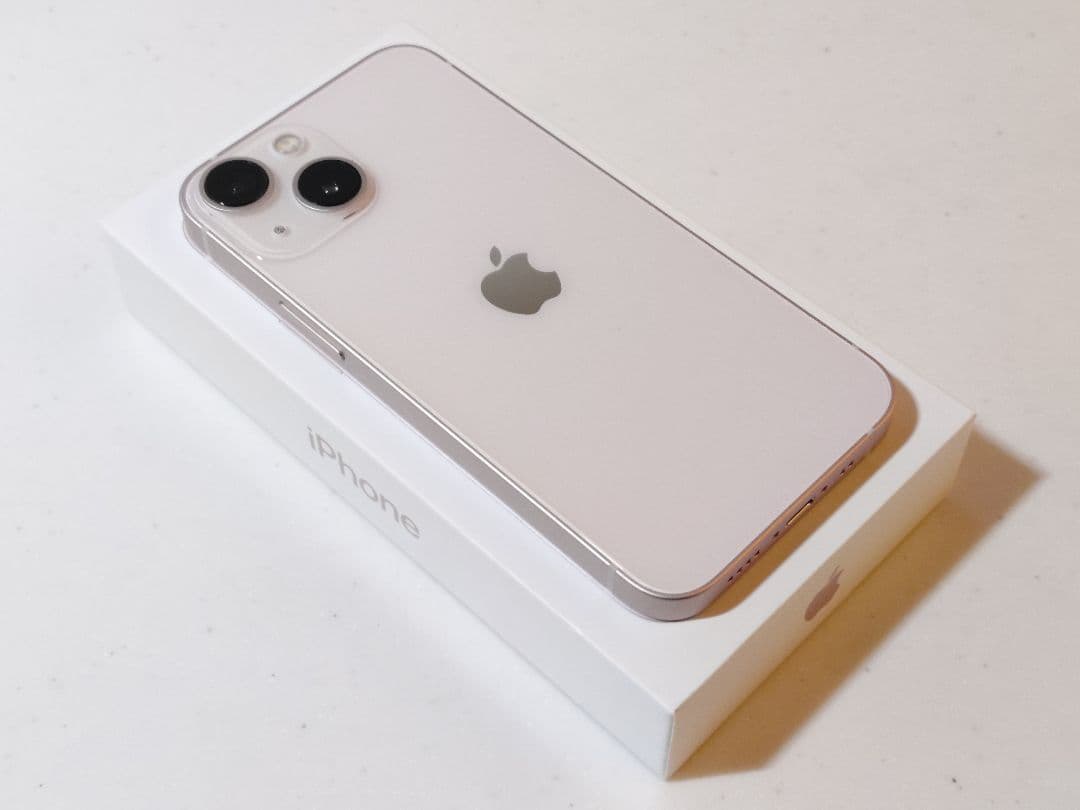 【ヤノ】iPhone 13 mini 128GB ピンク 純正バッテリー