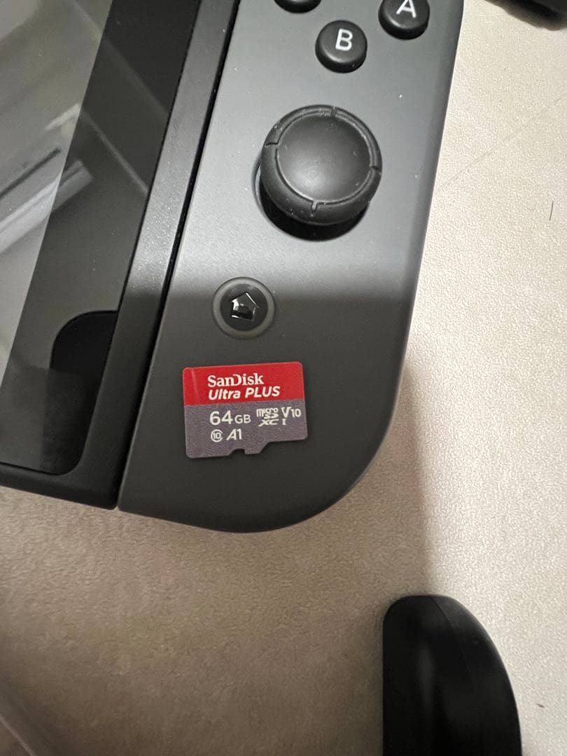 Nintendo Switch グレー 本体+SDカード64GB+ソフト