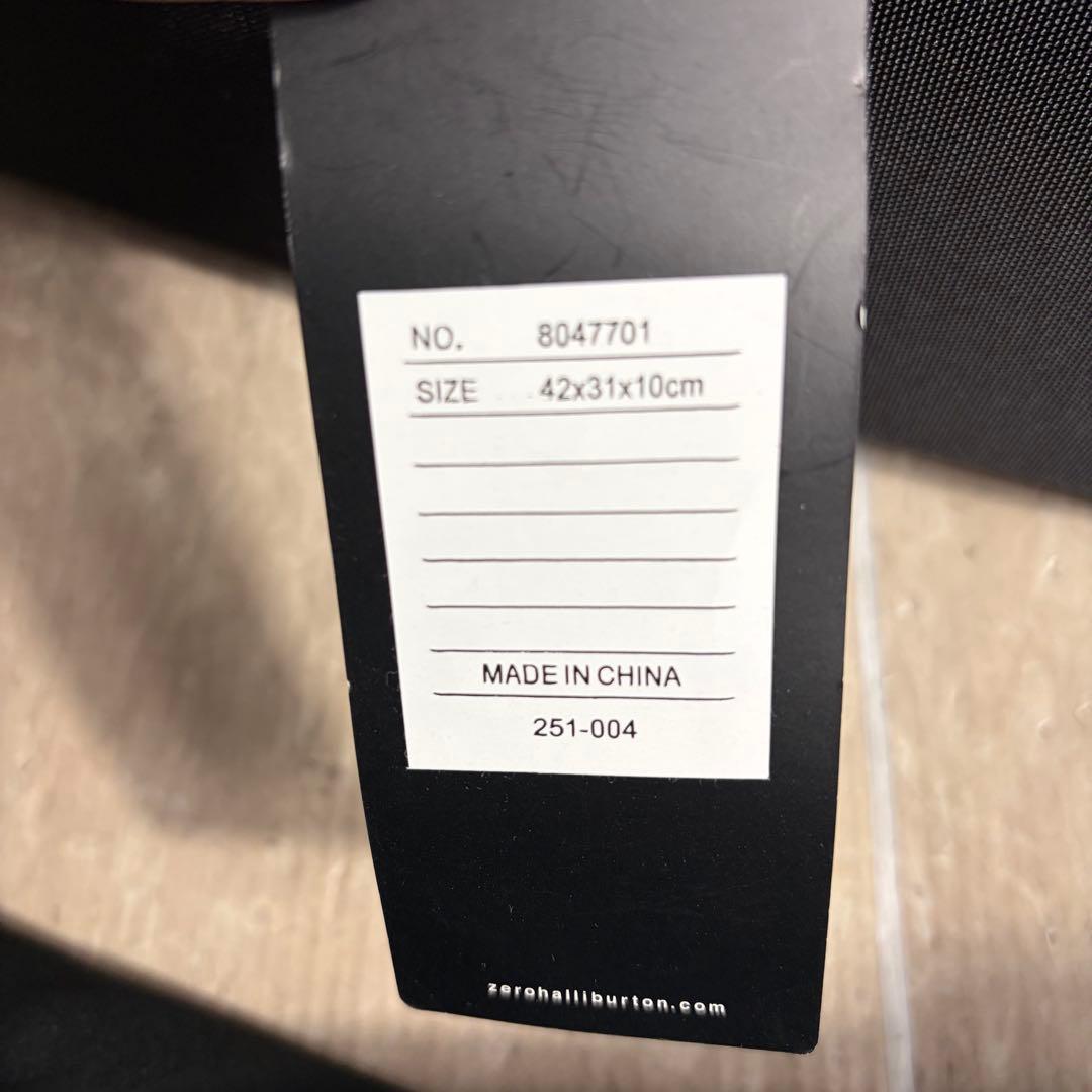 未使用品 ゼロハリバートン ビジネスブリーフ ビジネスバッグ 2WAY