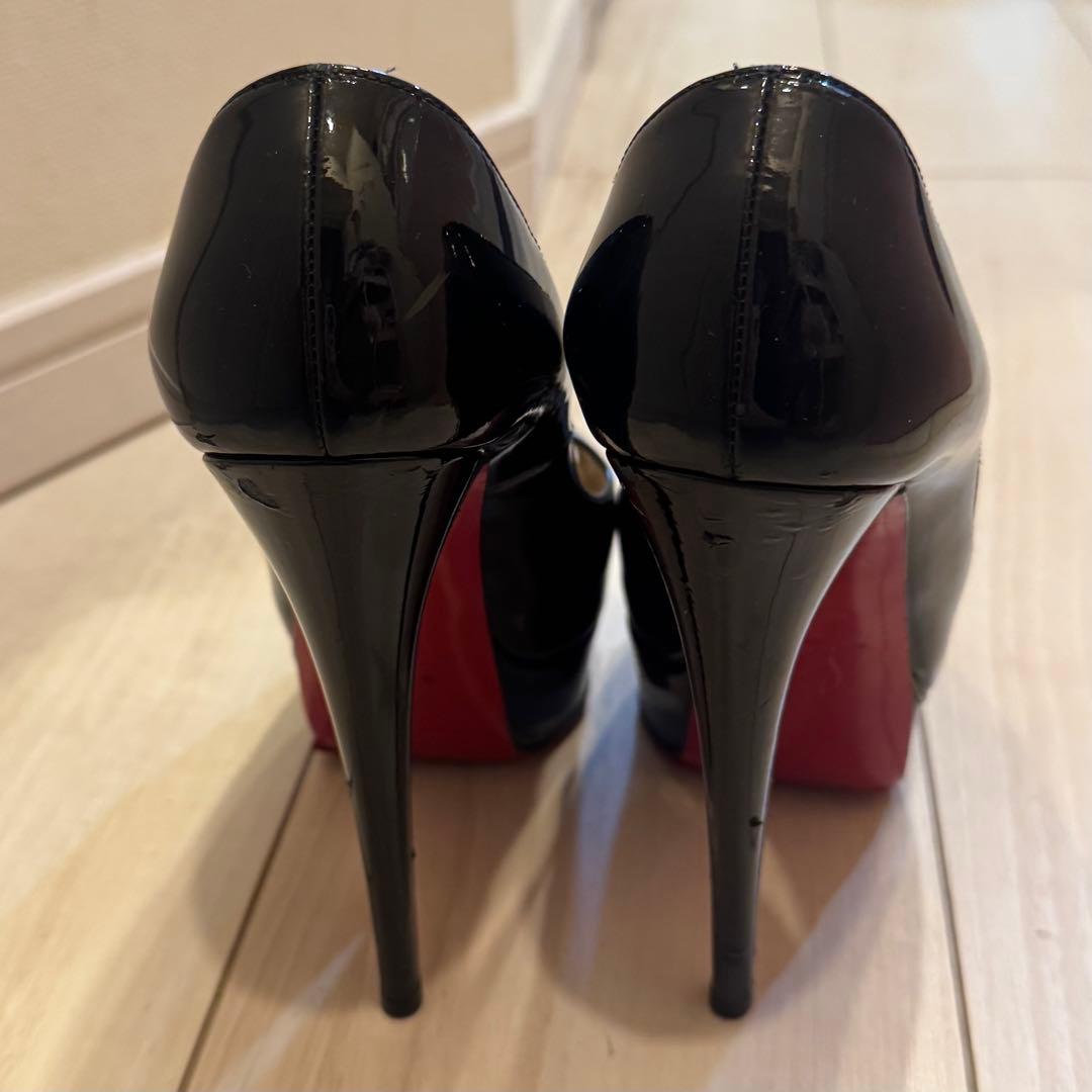 ルブタン15cmヒール オープントゥ