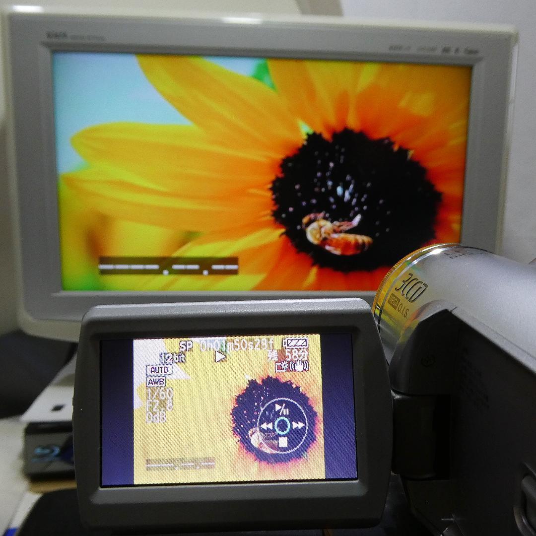 動作良好 パナソニック NV-GS300 MiniDVビデオDVDダビングに最適