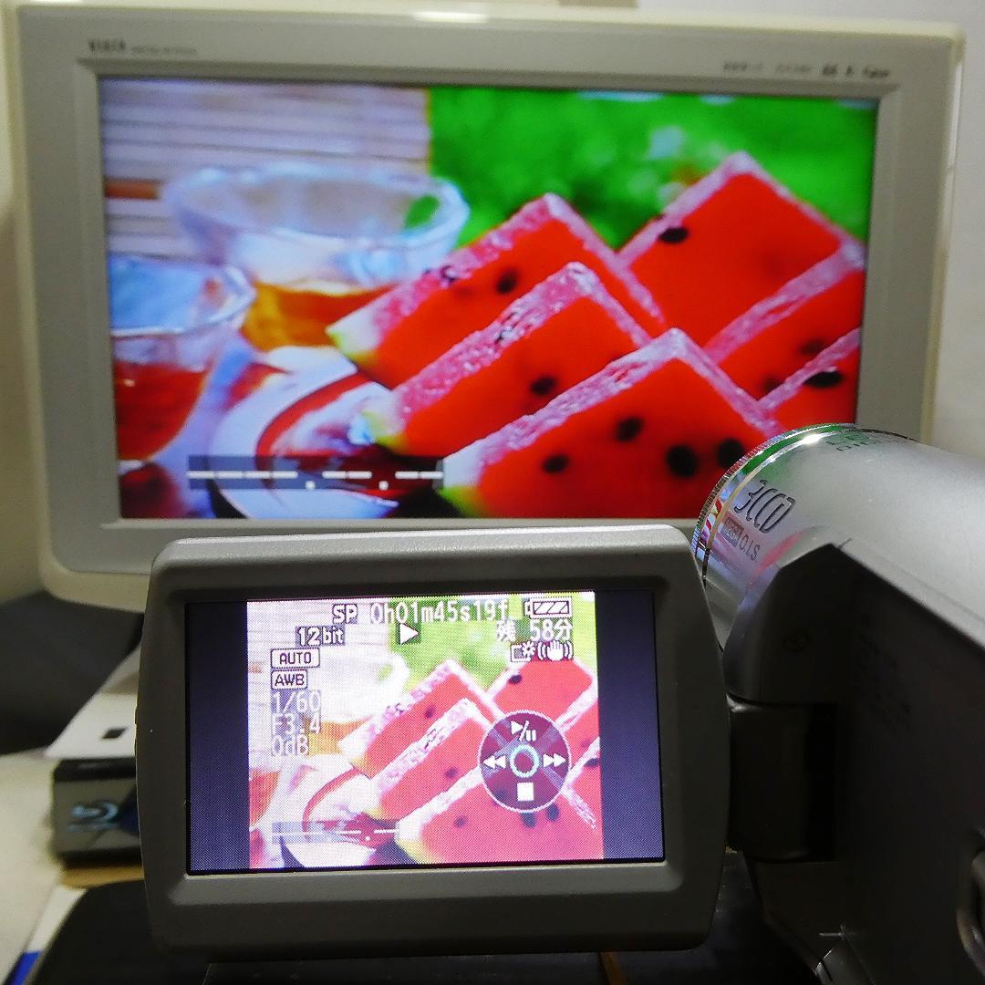 動作良好 パナソニック NV-GS300 MiniDVビデオDVDダビングに最適