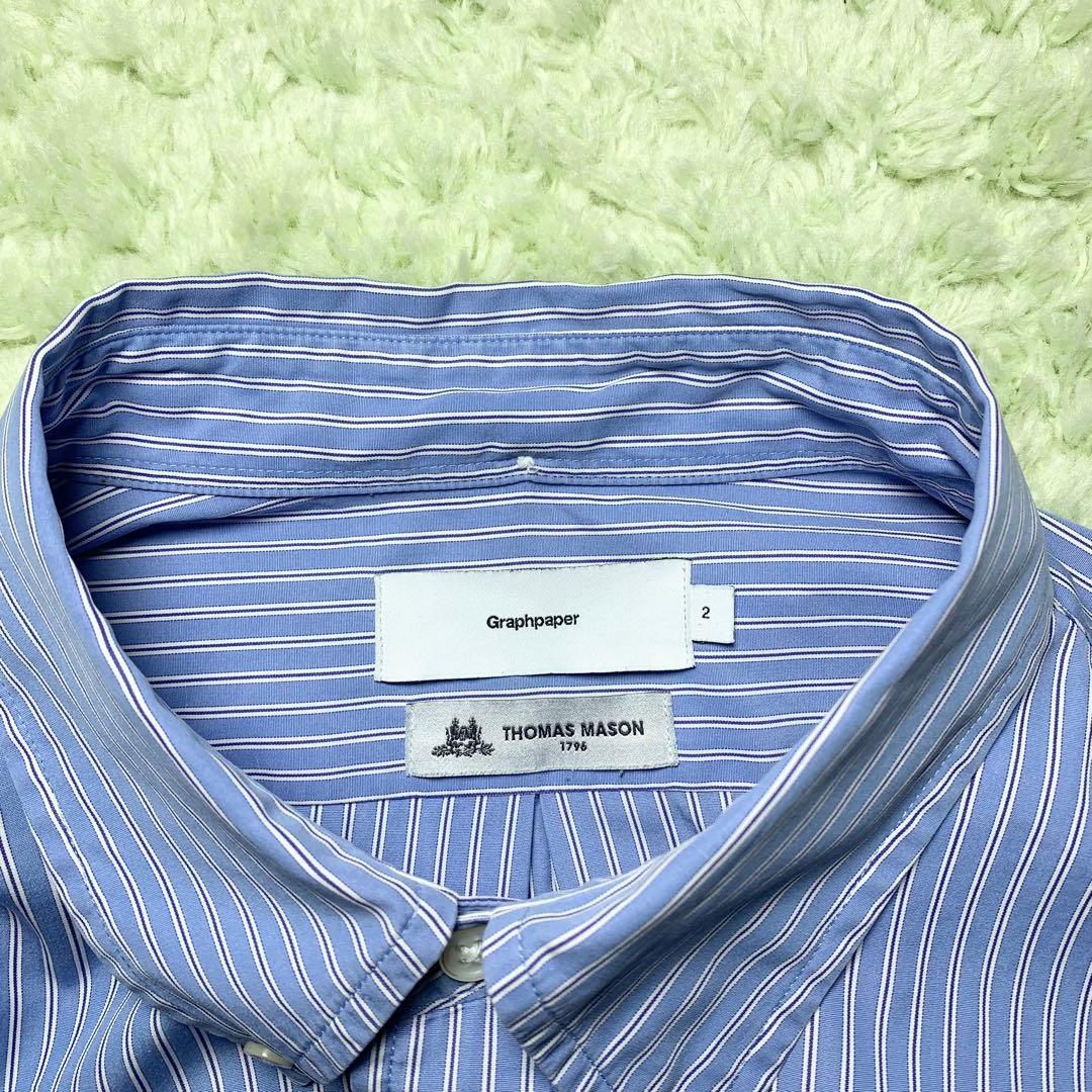 トップス Graphpaper THOMAS MASON L/S B.D Shirt 2