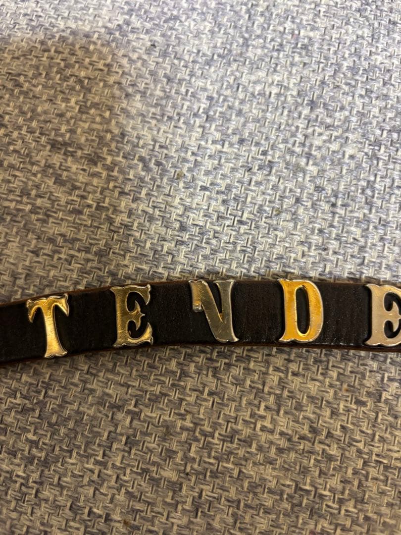 TENDERLOIN×HTC×PORTER トリプルネームナローベルト