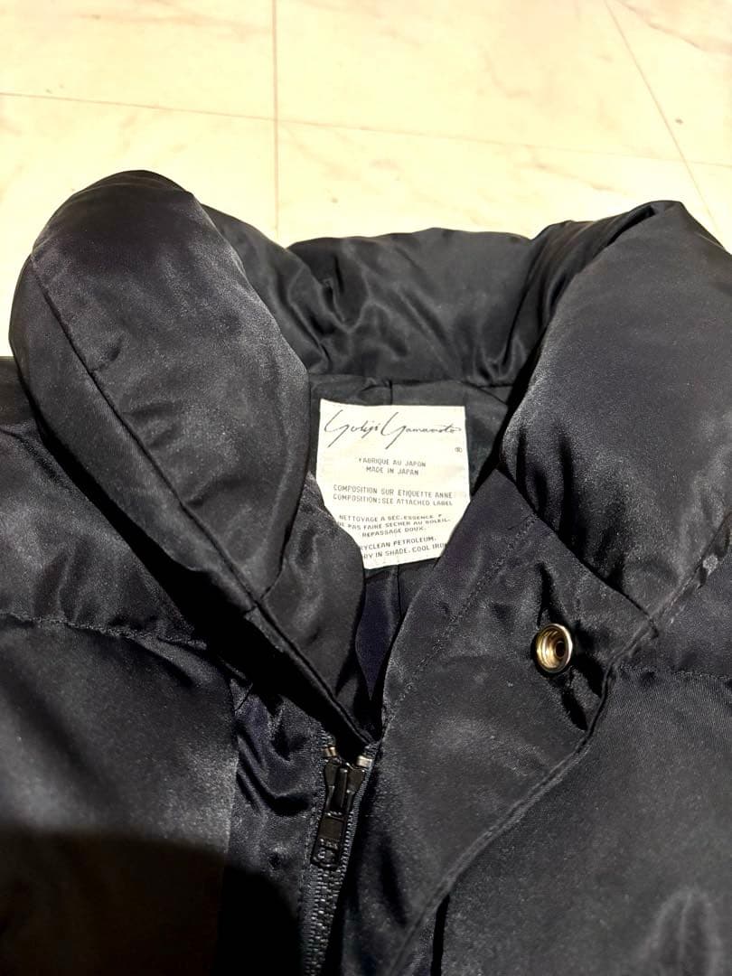 Yohji Yamamoto ヨウジヤマモト　ダウン　ブラック