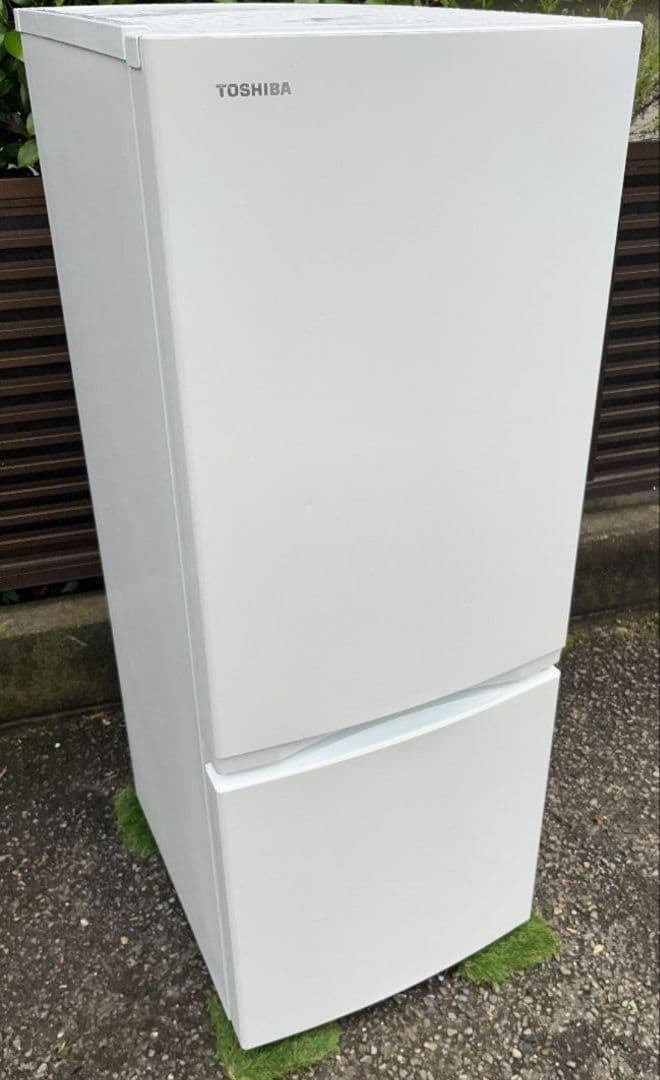 東芝冷凍冷蔵庫　153L 静音設計　LED照明 自動霜取り機能付き　2023年製