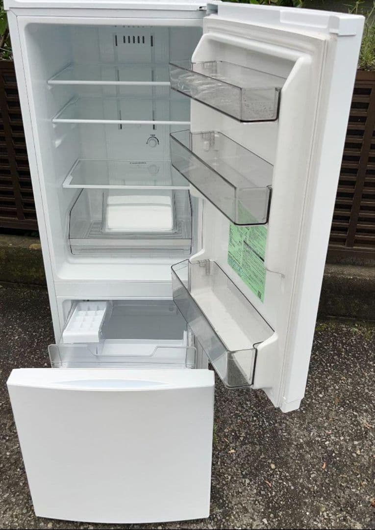 東芝冷凍冷蔵庫　153L 静音設計　LED照明 自動霜取り機能付き　2023年製