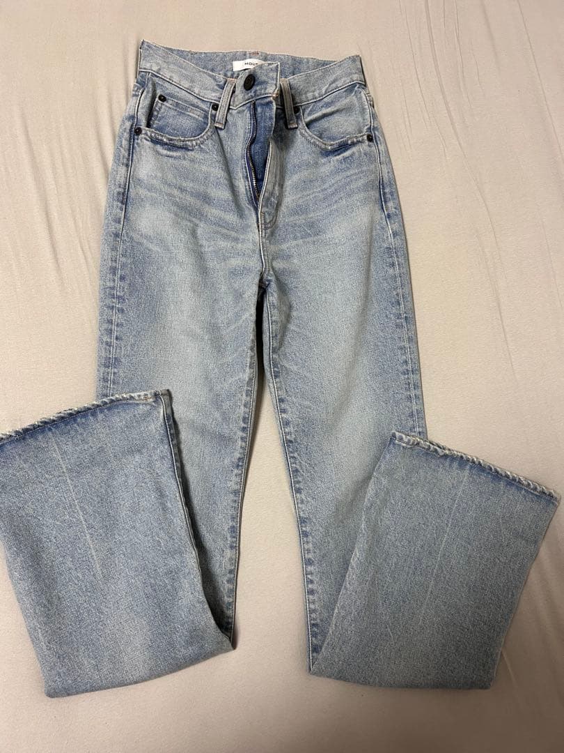 moussy MVS L/BLU FLARE(L) 24inch ロング丈