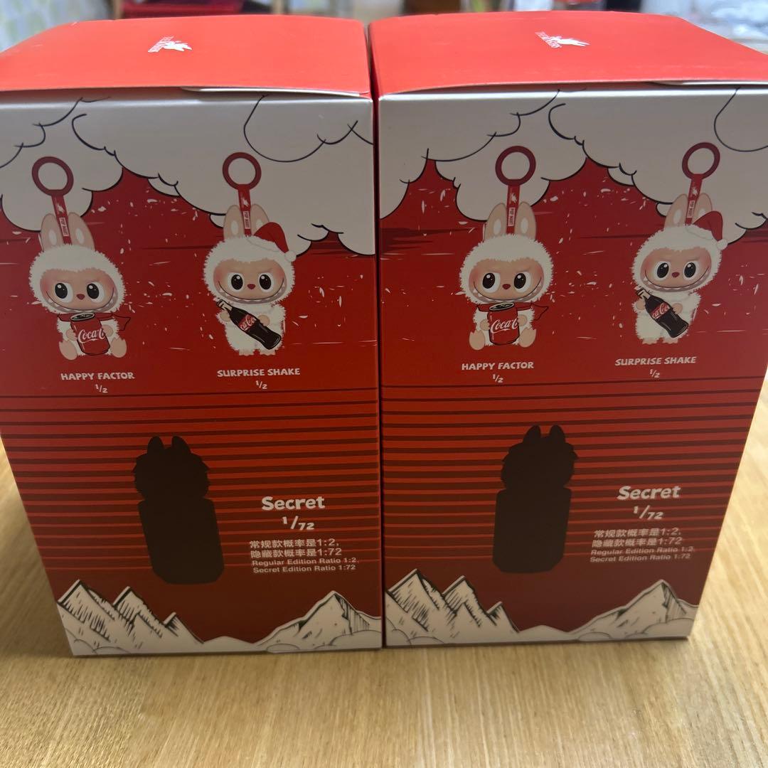 コカコーララブブ Labubu THE MONSTERS 未開封　２箱
