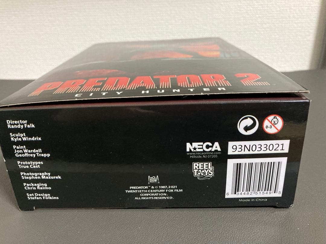 NECA ネカ　プレデター2 シティハンター　プレデター　再販版