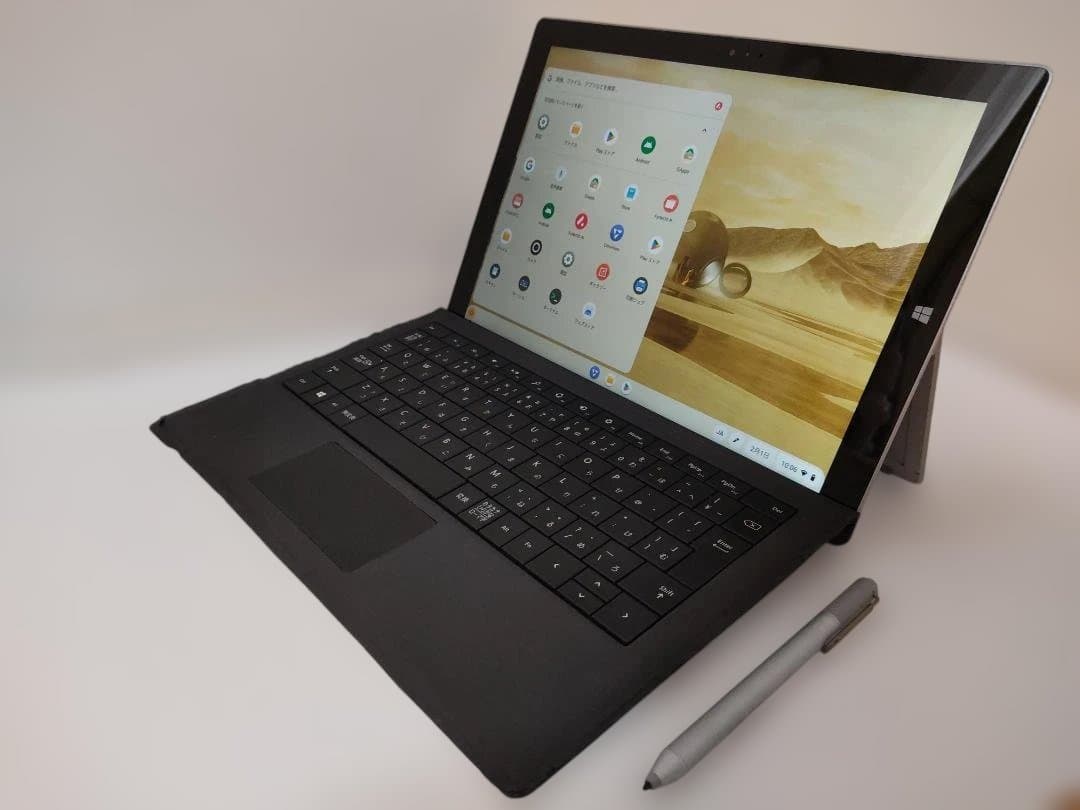 【Chromebook化】Surface Pro 3 Androidアプリ対応
