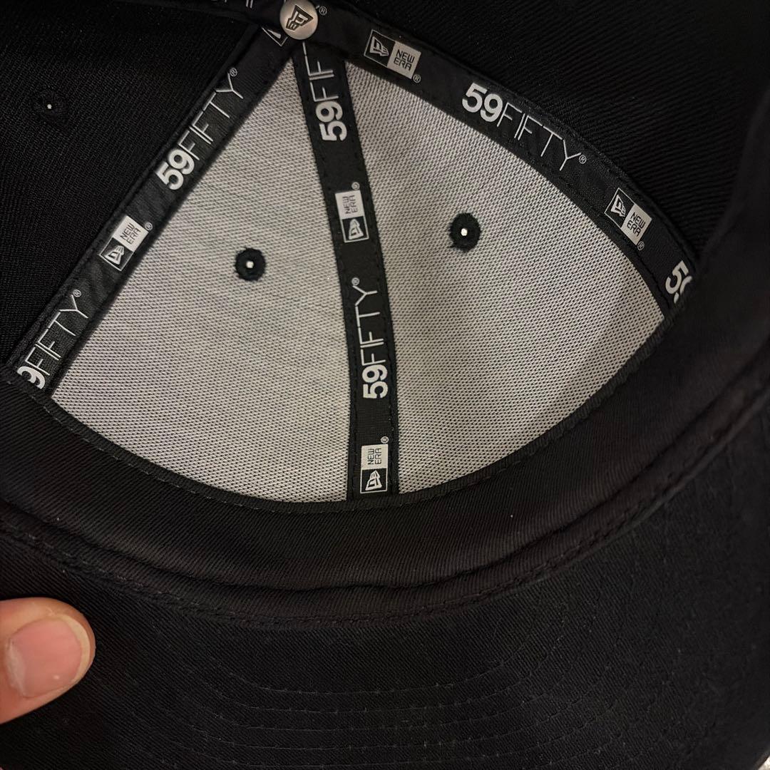 WTAPS ブラック ベースボールキャップ 7 1/4