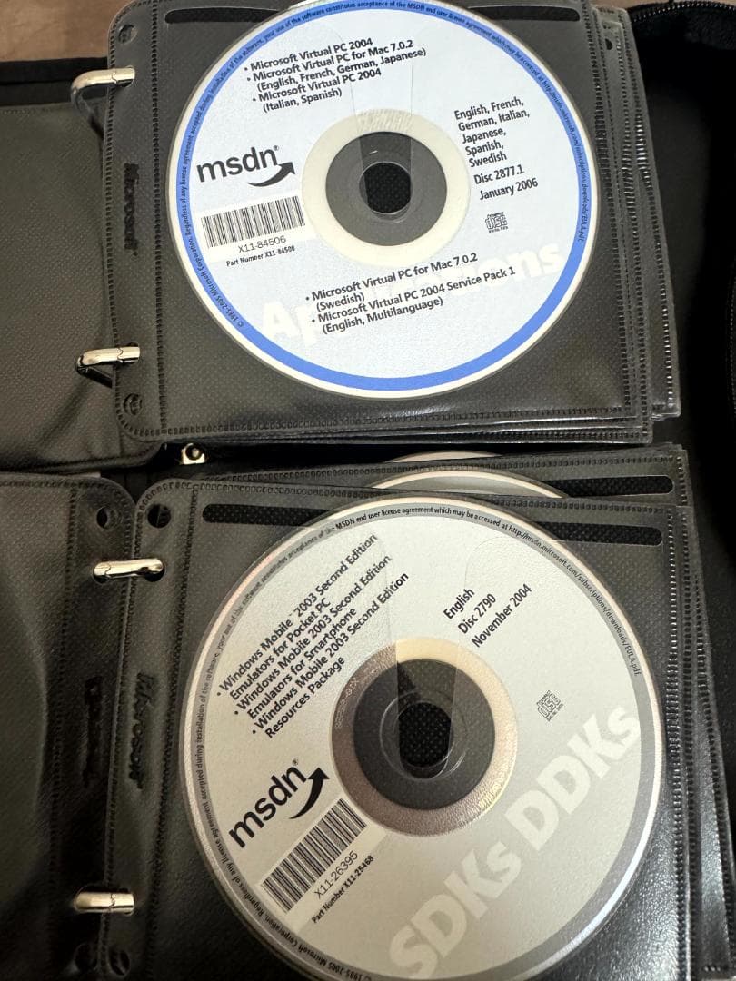 Microsoft MSDN ソフトウェアまとめて①