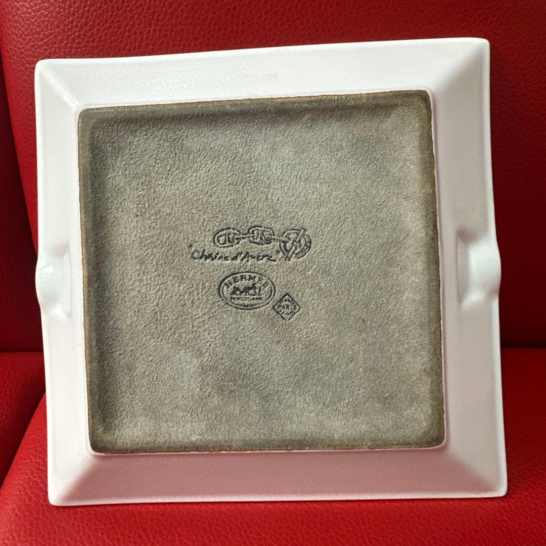 HERMES チェーン模様 灰皿 廃版ヴィンテージ！