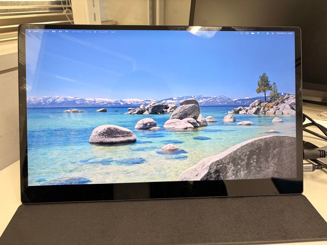 【美品】15.6インチ 4Kモバイルモニター【JAPANNEXT】【最終値下げ】