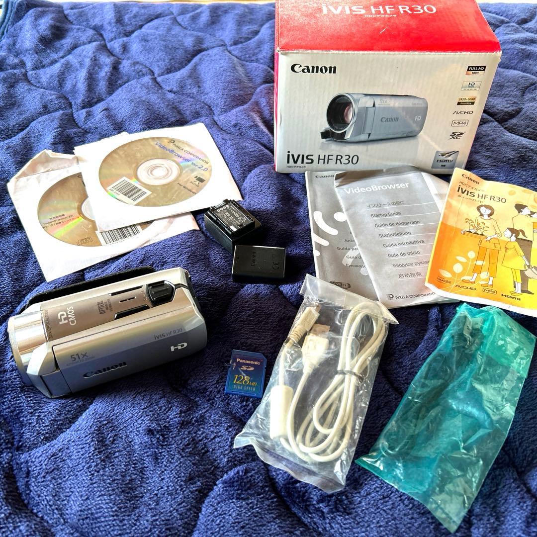canon ビデオカメラ　ivis hf30