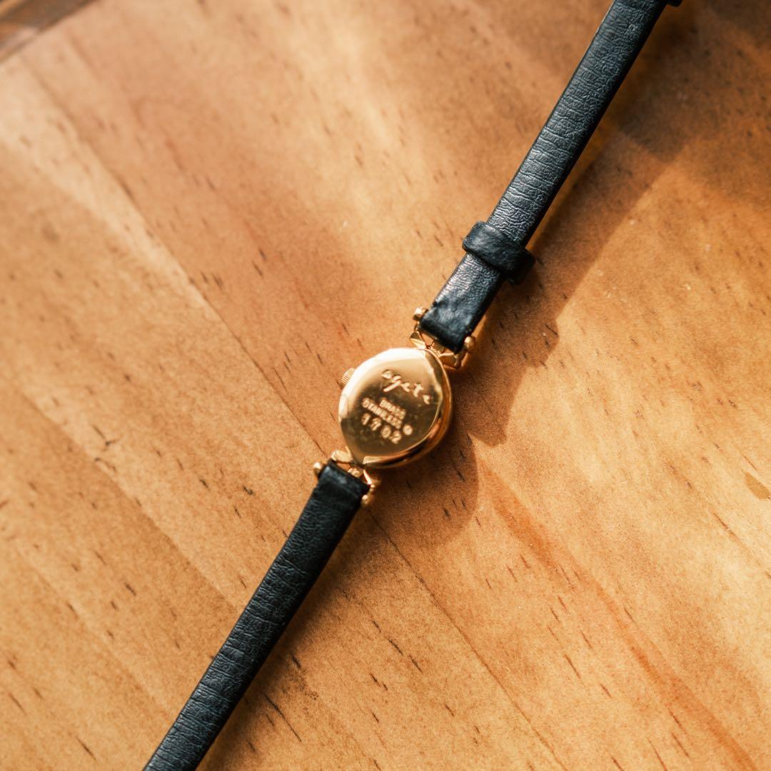 12/21値下【美品】agateアガット ホワイトシェル オーバル