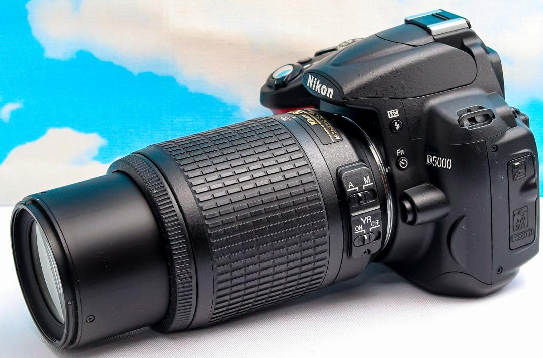 ニコン Nikon D5000 スマホに転送OK⭐️自撮り可⭐️ダブルレンズ