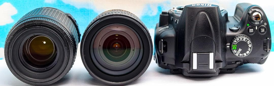 ニコン Nikon D5000 スマホに転送OK⭐️自撮り可⭐️ダブルレンズ