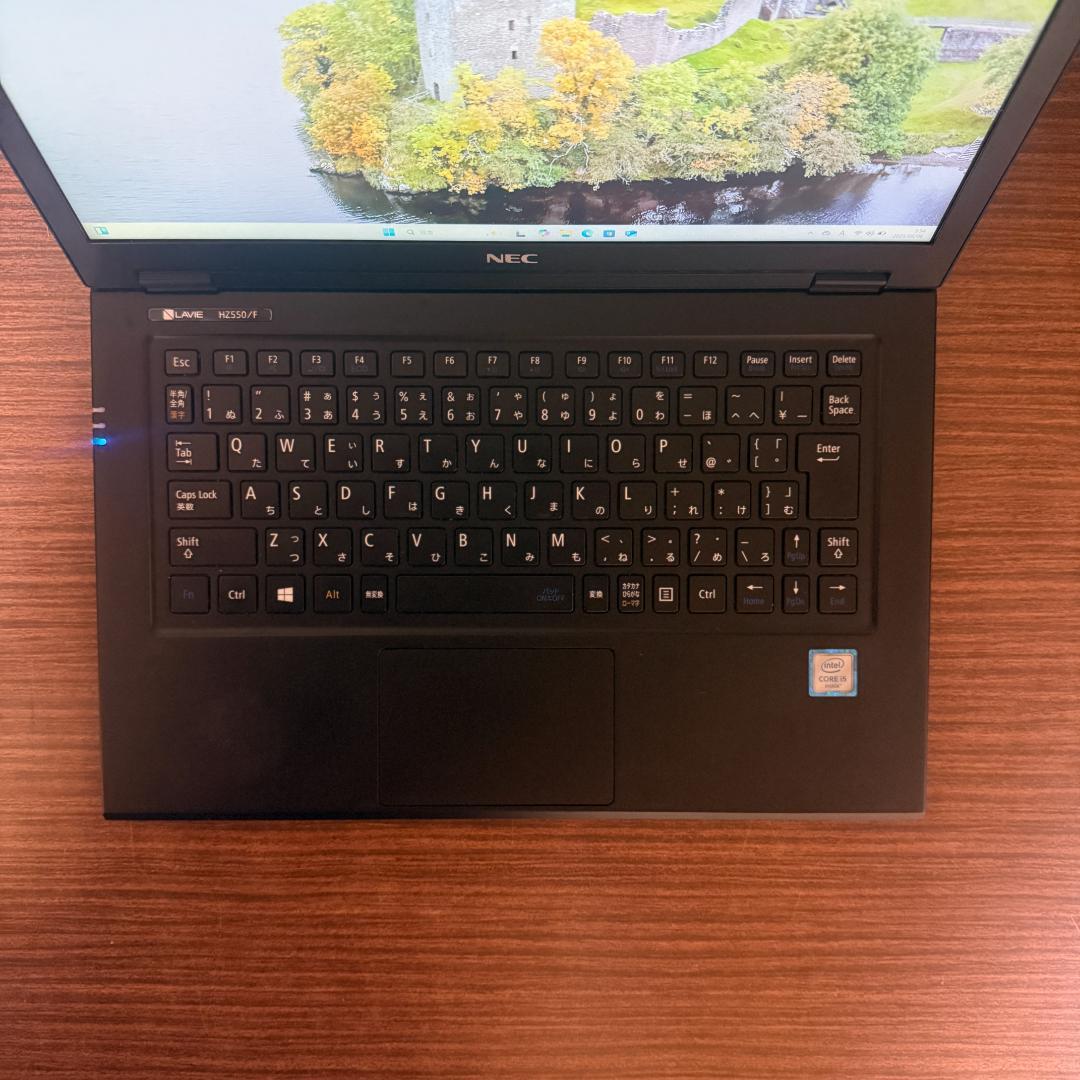 Windowsノート本体 NEC PC-HZ550FAB- 4GB RAM, 256GB NVMe SSD