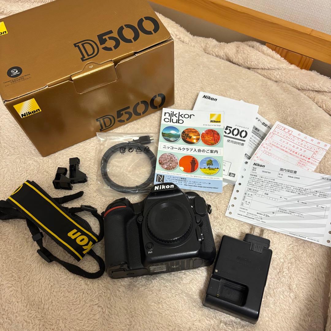 【ジャンク品】Nikon D500 一眼レフカメラ