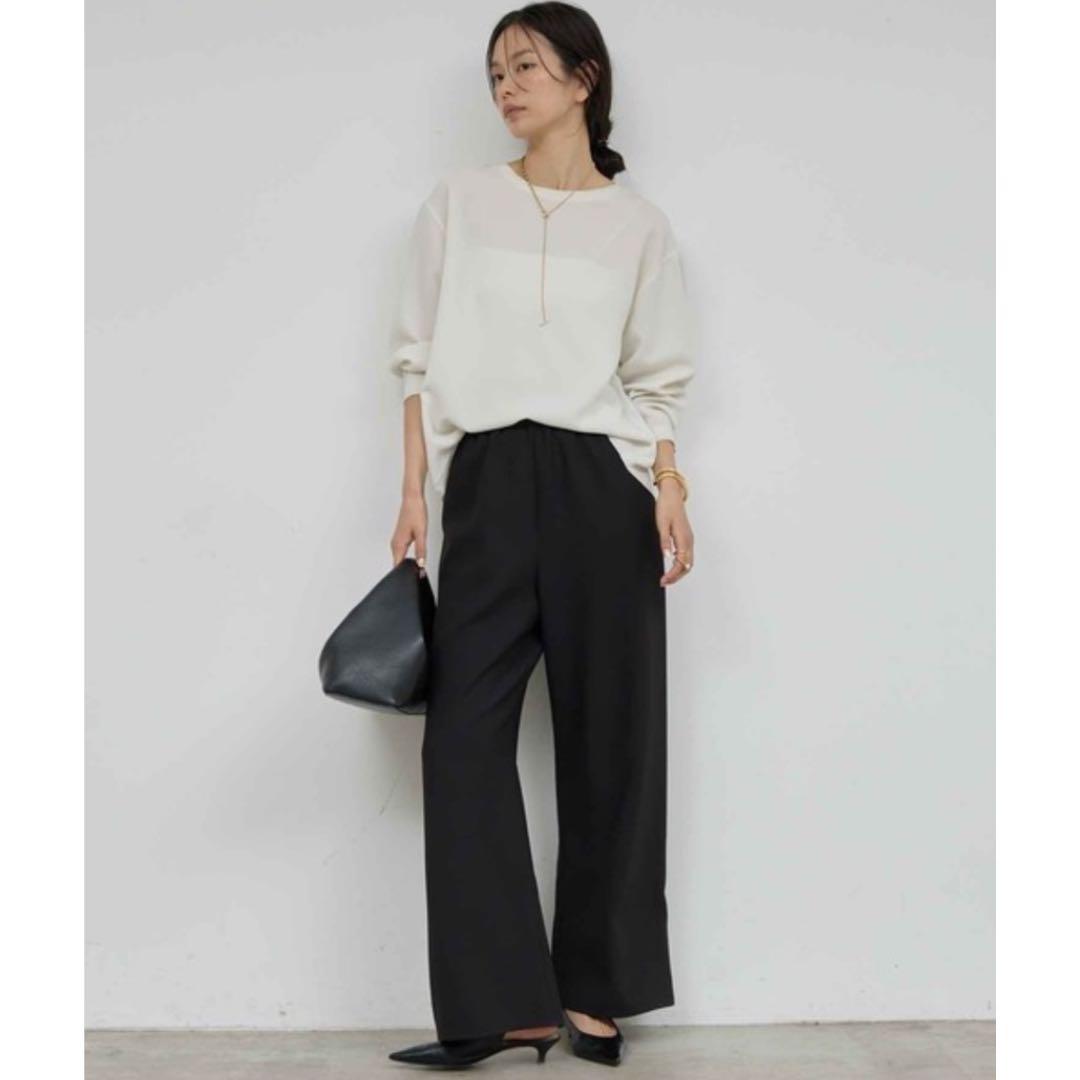 極美品✨ガリャルダガランテ 1,7万円 バックスリットブラウスT ホワイト