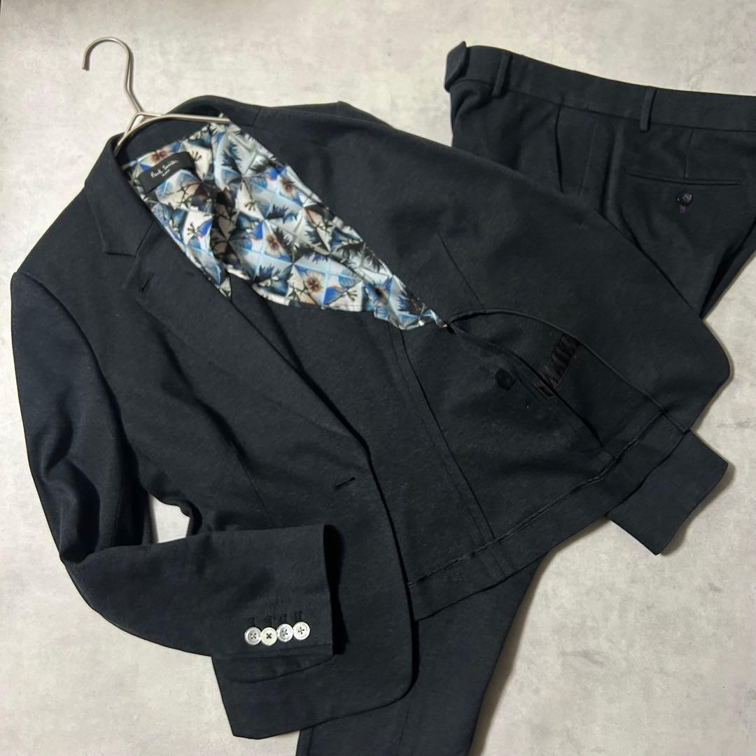 美品✨ポールスミス セットアップ スーツ パンツ ボタニカル 1B 花柄