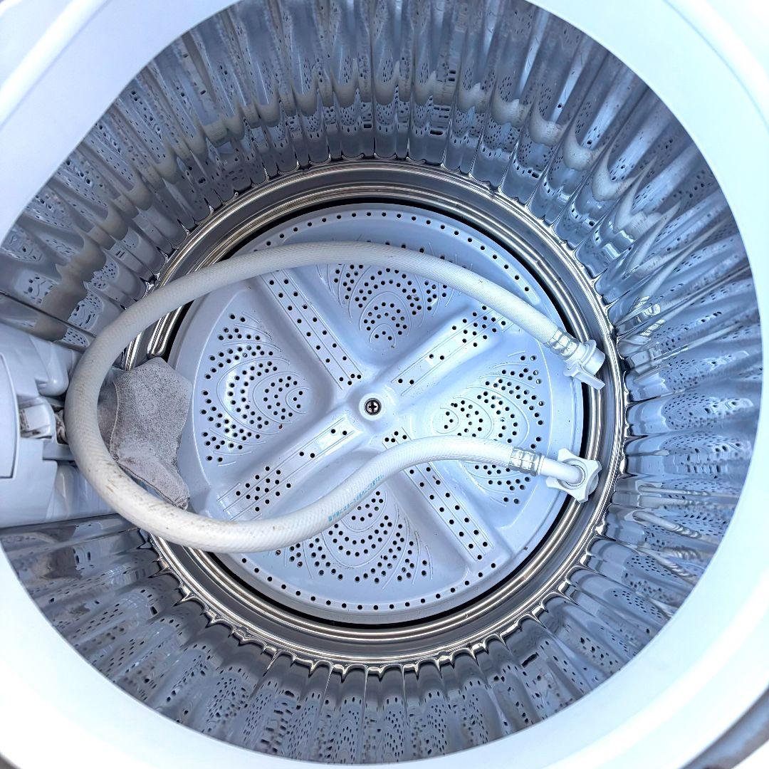 配送設置無料！純正SHARPホワイト系冷蔵庫洗濯機2点セット！完動品超美品！