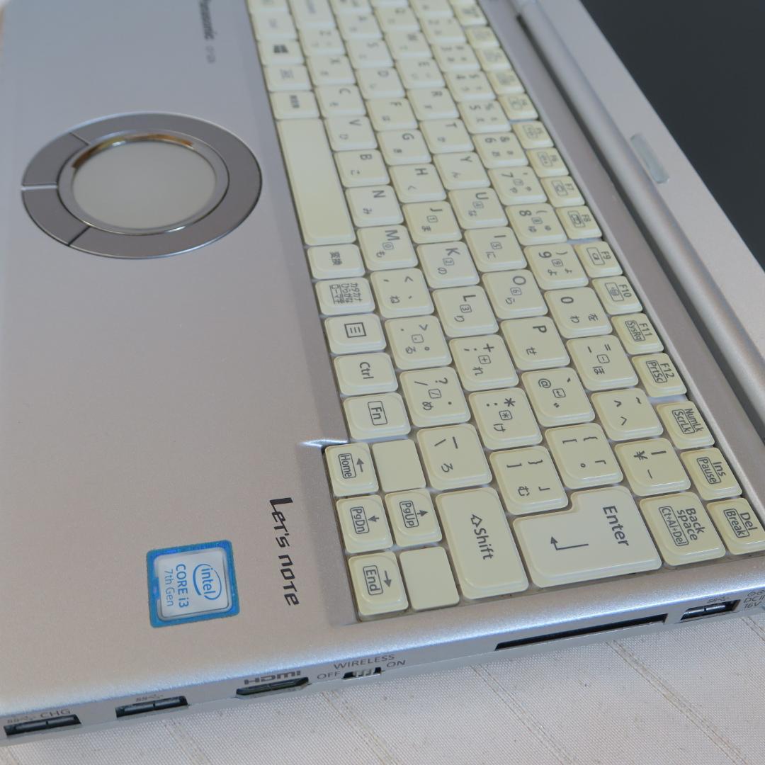 レッツノートSZ6／i3-第7世代／SSD 256GB／Office 2024