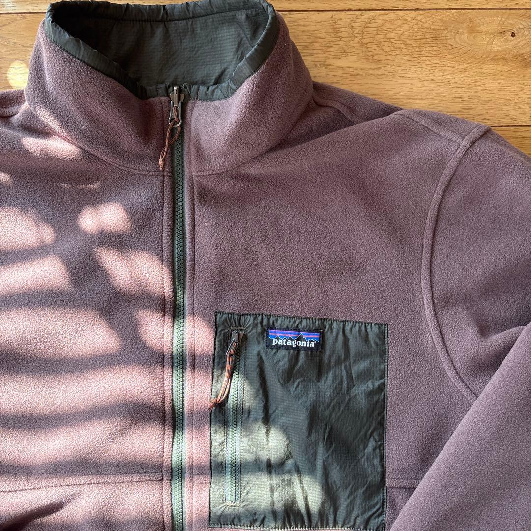 patagonia リバーシブル シェルド マイクロディニ ジャケット L