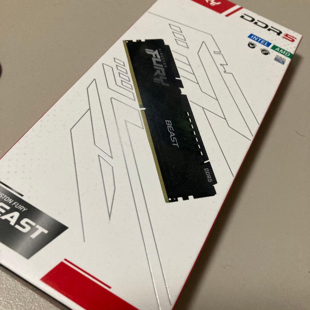 Kingston Fury Beast DDR5 メモリー