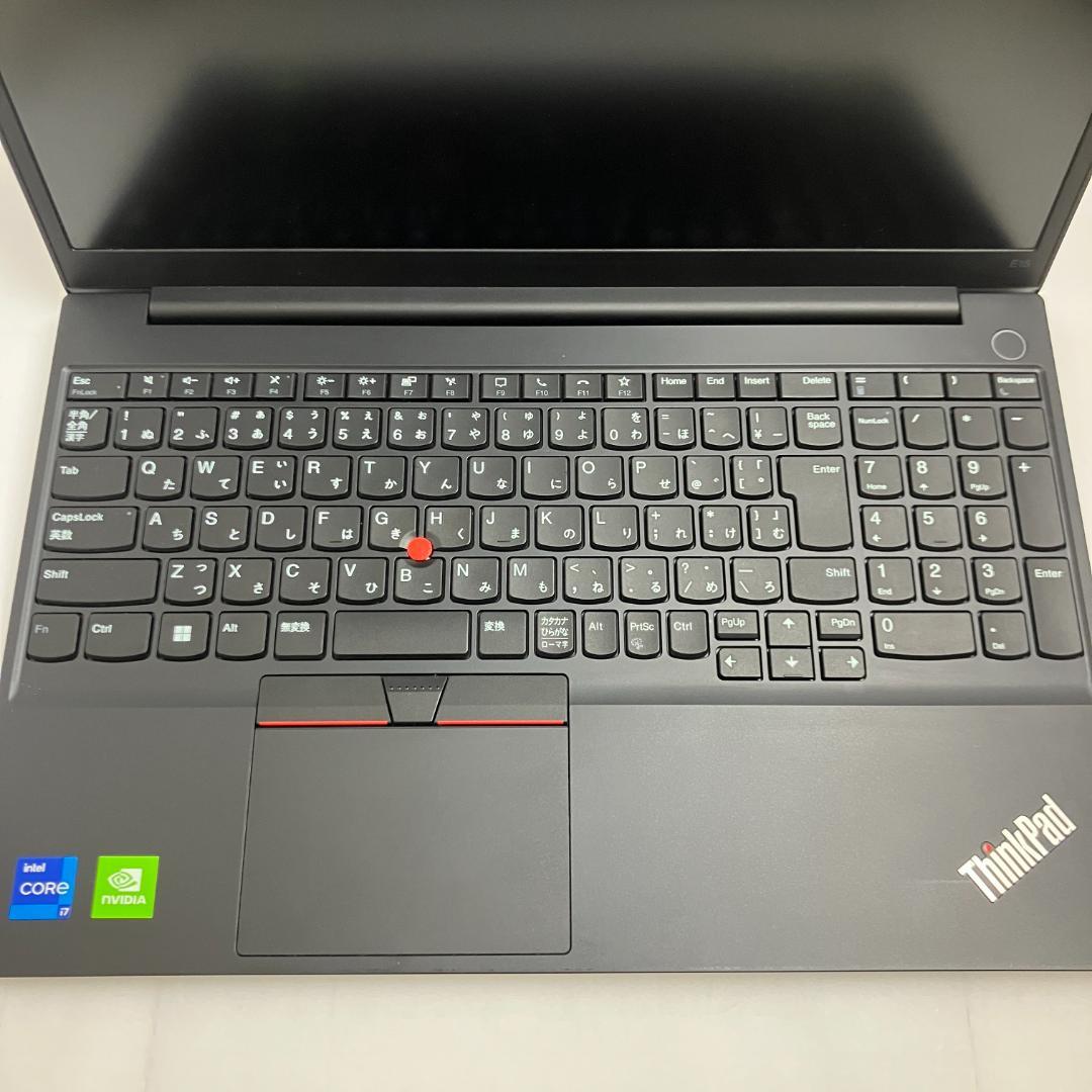 【美品】 ThinkPad E15 Gen4 12世代i7 16GB 512GB