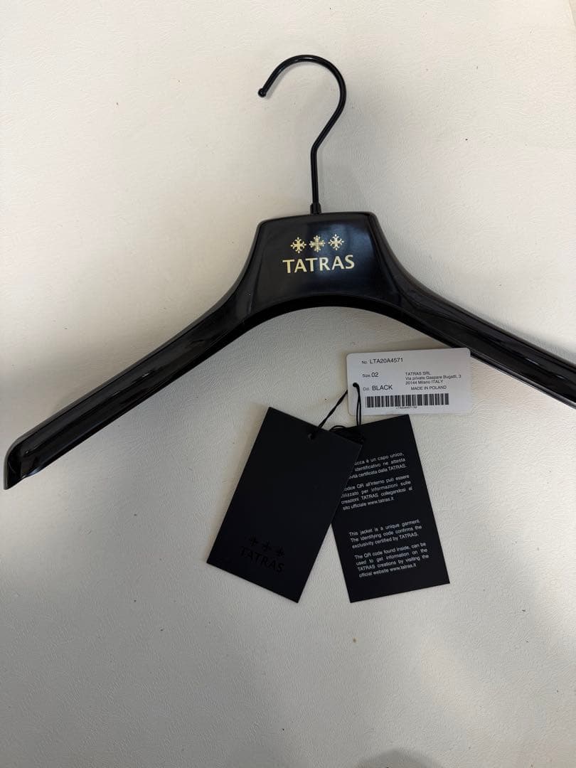 TATRAS タトラス LAVIANA ダウンジャケットBLACK 黒 ２