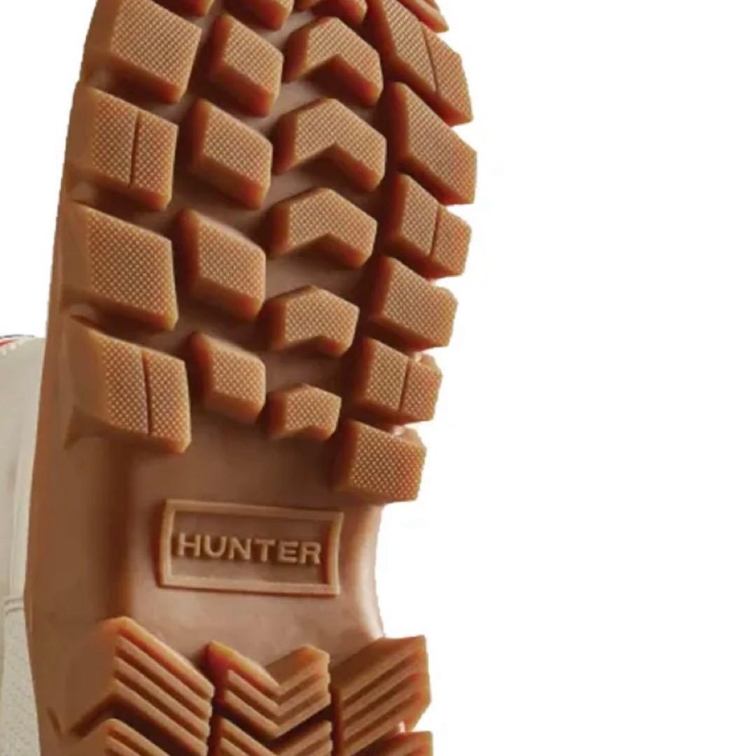ハンター HUNTER スノーブーツ ホワイト サイズ8　25.0ｃｍ防寒　防水