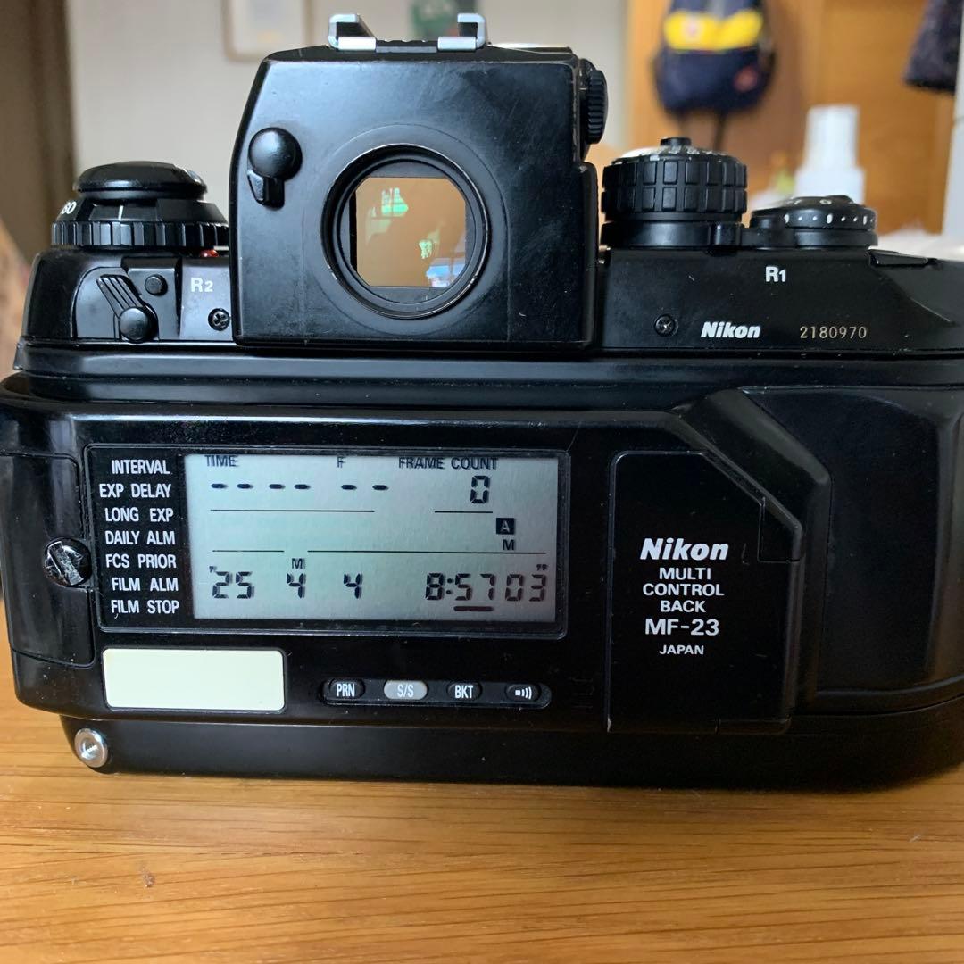 Nikon F4 + MF-23データバッグ