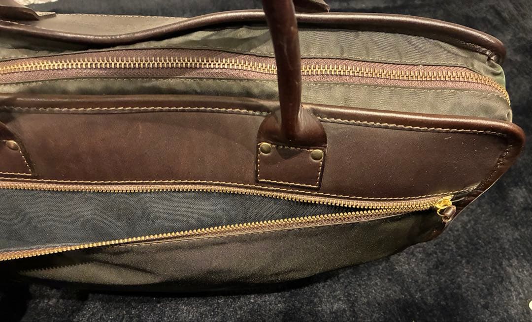 美品 Felisi ブリーフケース ダークブラウン