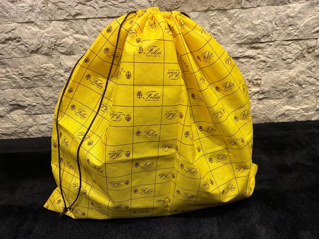 美品 Felisi ブリーフケース ダークブラウン