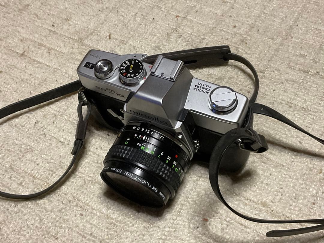 フイルム式カメラ／MINOLTA・SR「T」101 一眼レフカメラ。【現状品】