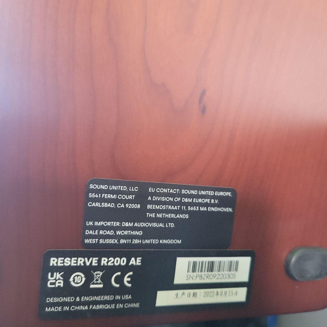 Polk Audio 50周年記念限定モデル R200AE ブックシェルフ美品