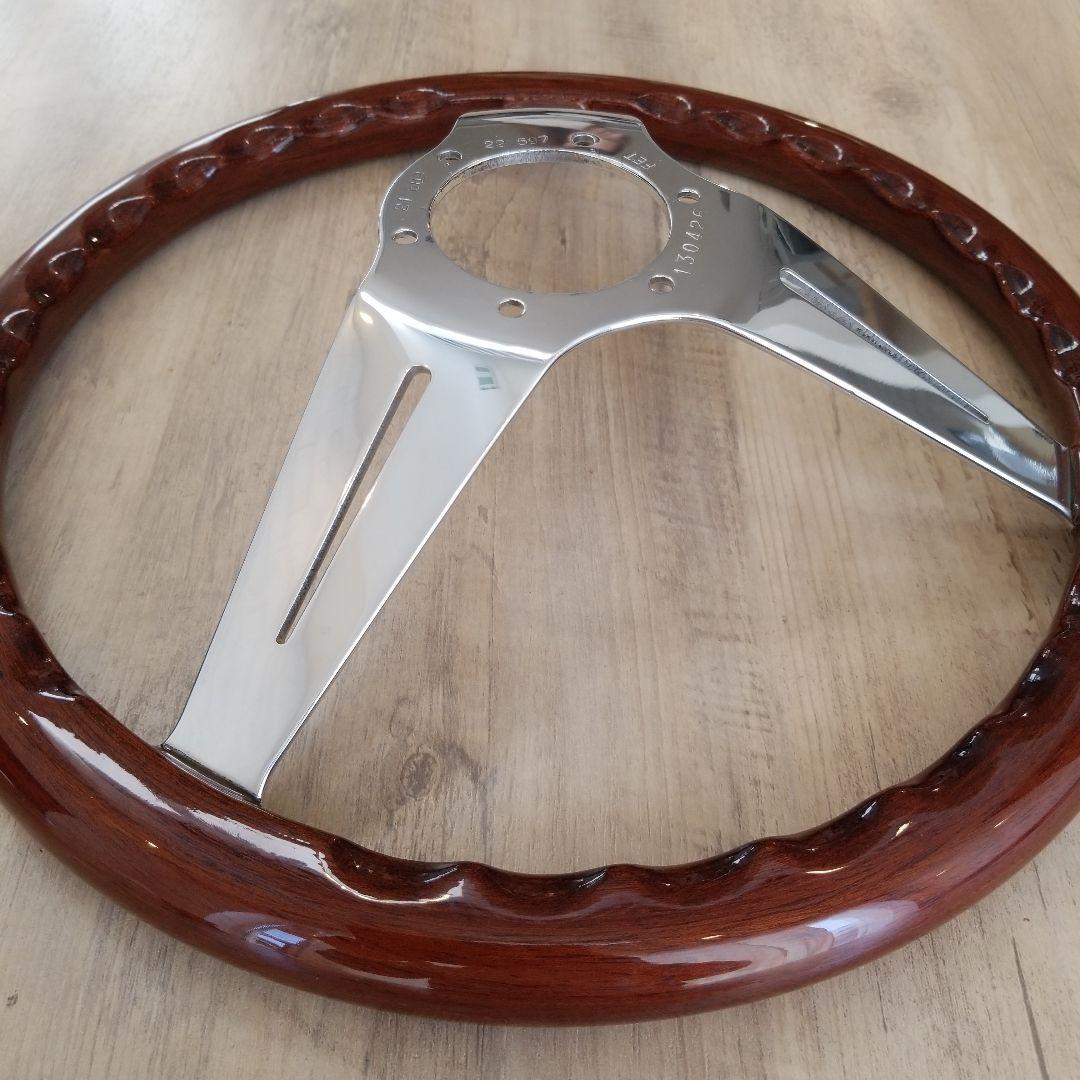 NARDI☆ナルディクラシックウッド&ポリッシュスポークディープコーン/N770