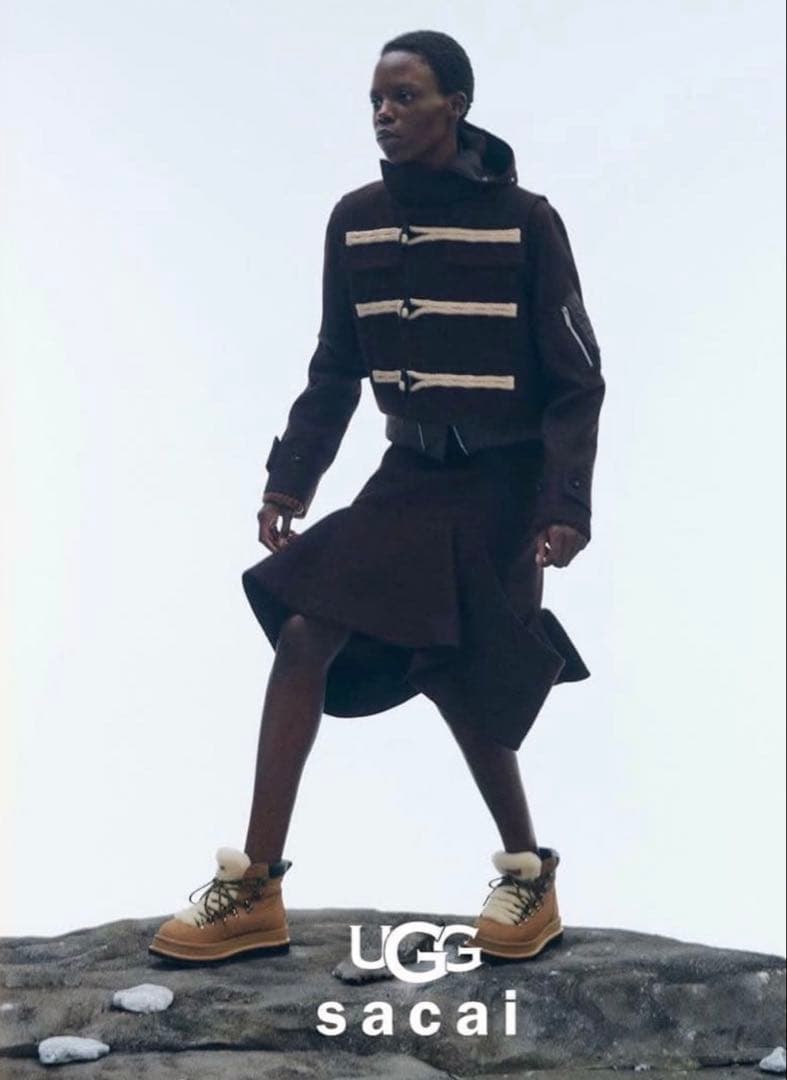 UGG®︎ ✖️ sacai レースアップブーツ　38