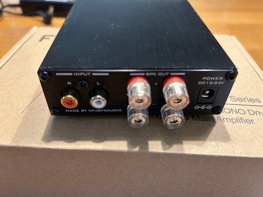 ☆2セット　FX-AUDIO FX-1001Jx2 パワーアンプ