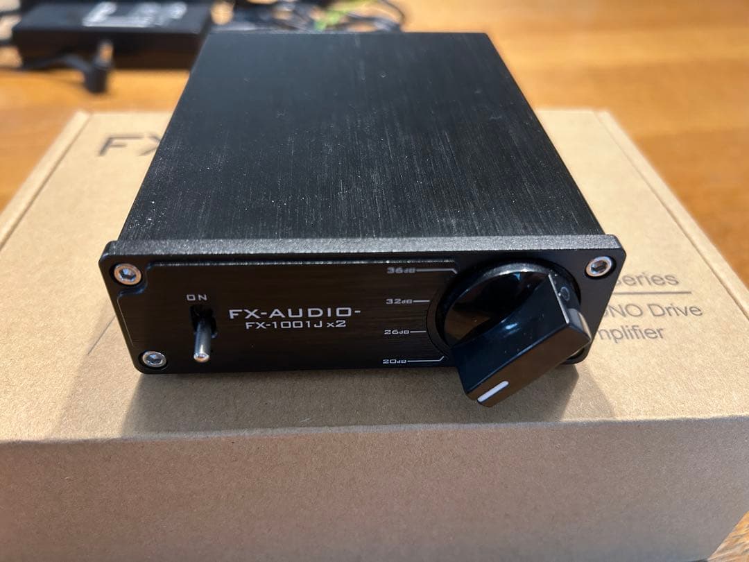 ☆2セット　FX-AUDIO FX-1001Jx2 パワーアンプ