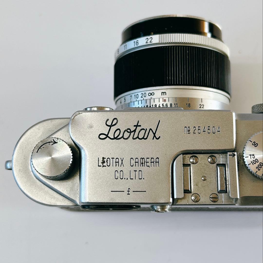 Canon Leotax レンジファインダーカメラ50mm f/1.8動作未確認