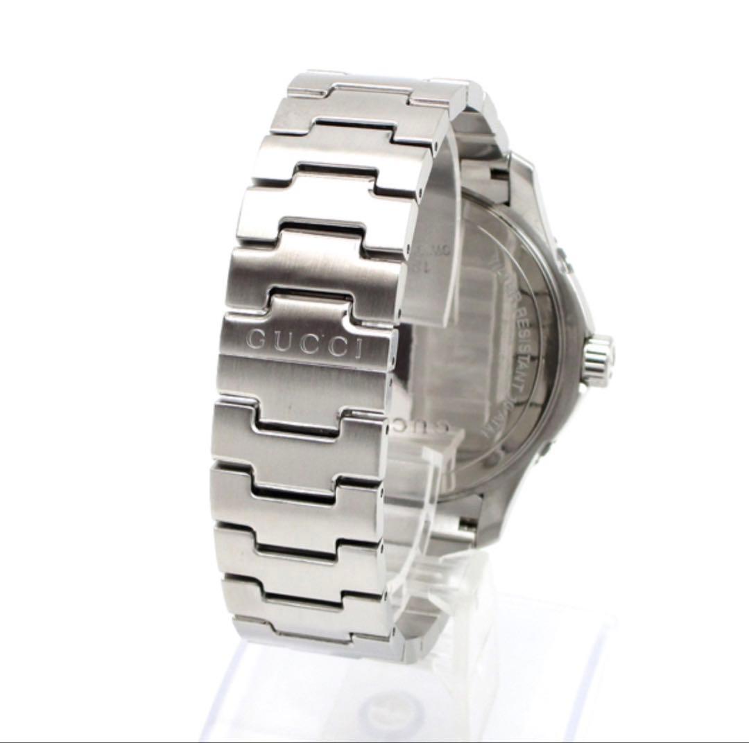 GUCCI グッチ Gタイムレス ブラックメンズ時計 ※オマケ付き（ボールペン）